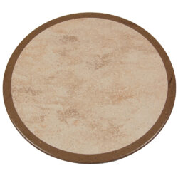 2 Tone Solid Surface Table Top