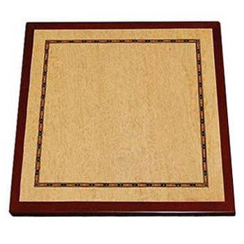Birdseye Maple with Marquetry Accent and Maple Edge