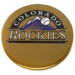 Customers Logo Printed on Custom Metallic Paint with Pained MDF Edge