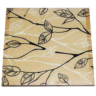 Digital Print on Maple Veneer with Maple Edge