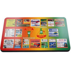 Digitally Printed Logo Advertisement with T-Mold Edge