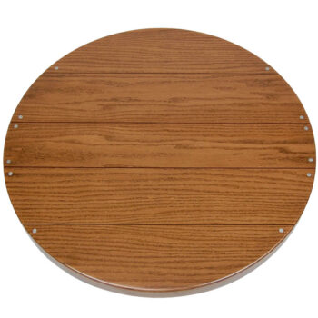 Oak Veneer Faux Plank with Nail Heads