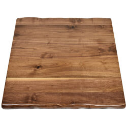 Walnut Veneer with Walnut Faux Live Edge