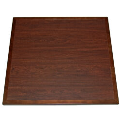 Wilsonart Cocobala Laminate Inlay with Custom Stained Maple Wood Edge