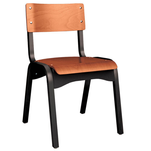H-CAR Chair Black and Cherry