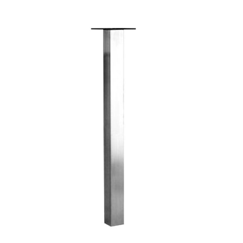 PL23 Square Chrome Table Legs