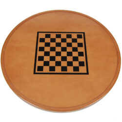 Checkerboard Print on Maple Veneer with Dripless Edge