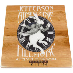 Custom Digital Print on a Veneer Self Edge Custom Table Top