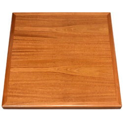 Mahogany Veneer with Mahogany Wood Edge