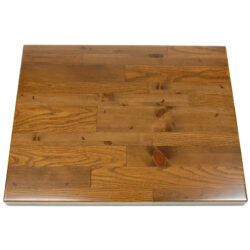 Planked and Distressed Mixed Veneer Knotty Pine and Ash Self Edge
