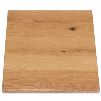 Rustic White Oak Veneer Self Edge Table Top