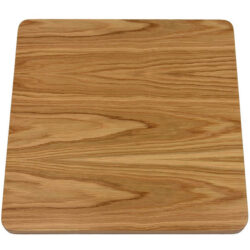 Red Oak Veneer Overlay with Red Oak Wood Edge