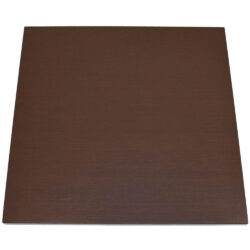 Wilsonart “Caffelle” Laminate Overlay with Oak Wood Edge Stained To Match Laminate