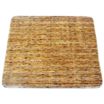 Kirei Wood Material Inlay with Aluminum T-Mold Edge