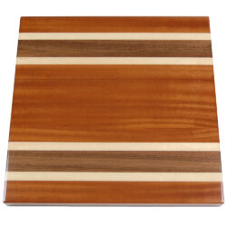 Maple, Afrimosia and Wenge Veneers with Matching Edge