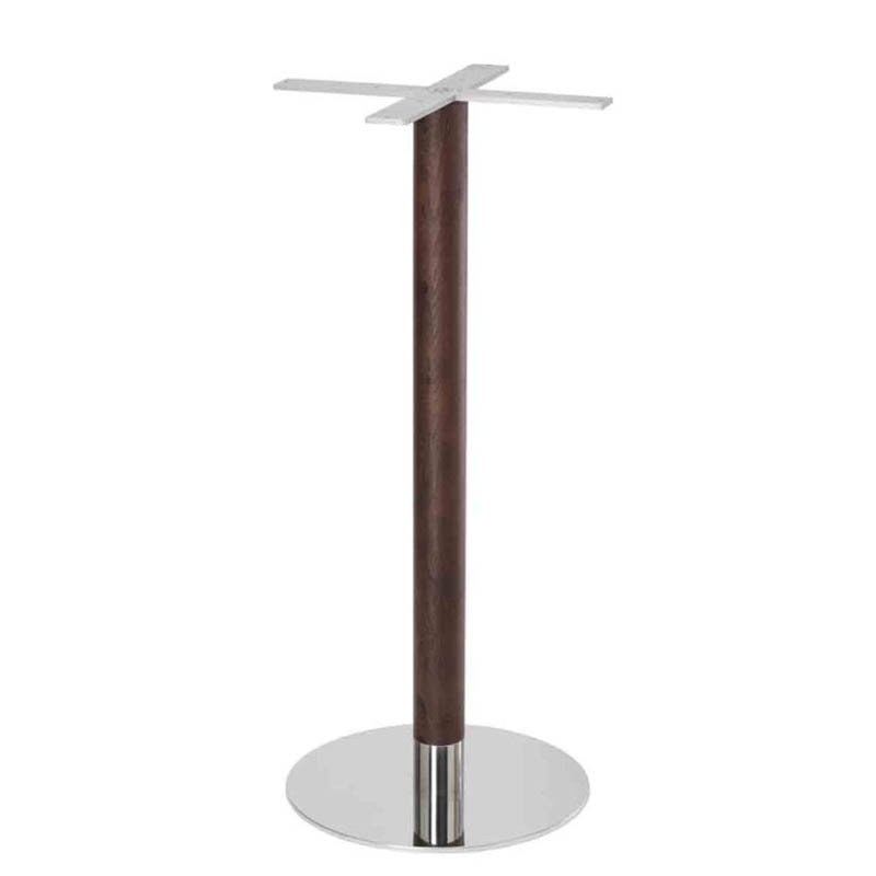 Disco Bar Height Wood Steel