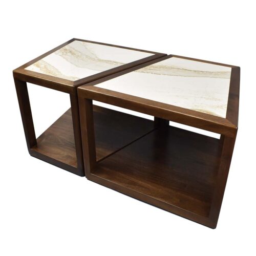 Cambria Brittanica Gold Coffee Tables