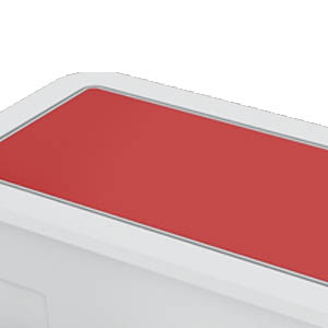 Nacre Lid Color - Red