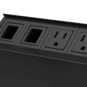 Black Anodized Aluminum