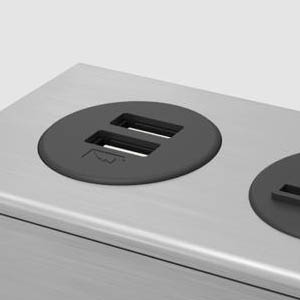 Dot Z - Anodized Aluminum with Black