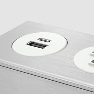 Dot Z - Anodized Aluminum with Fog