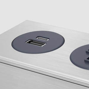 Dot Z - Anodized Aluminum with Navy
