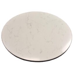 3CM Pompeii Quartz “Vanilla Ice” in Custom Oval Shape