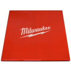 Digitally Printed Logo on Red PMS 186 c Painted Core