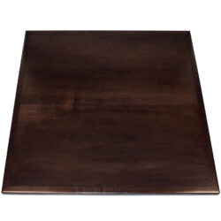 Maple Veneer with Maple Wood Edge Custom Stained