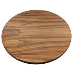 Walnut Veneer Overlay with Beveled Walnut Wood Edge