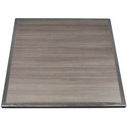Wilsonart “Skyline Walnut" with Custom Stained Oak Wood Edge