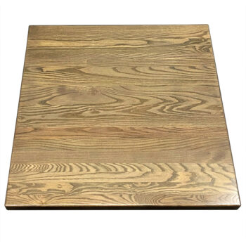 1.75” Ash Plank Top with Custom Stain to Match Formica “Bleached Legno”