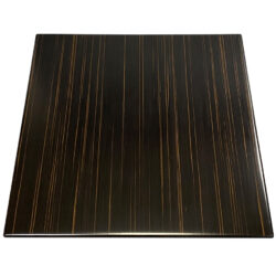 Brookline “Qtr Andaman Ebony” Veneer with Custom Stained Maple Wood Edge