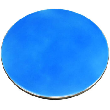 Metal FX “Electric Blue” with Polished Aluminum T-Mold Edge
