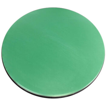Metal FX “Teal” Custom Table Top with Polished Aluminum T-Mold Edge