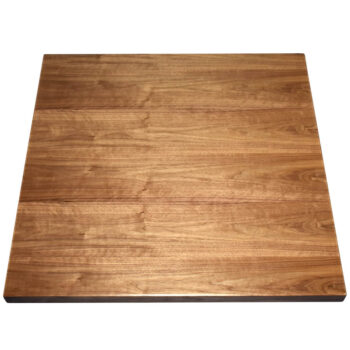 Plain Slice Walnut Veneer Overlay with Walnut Wood Edge