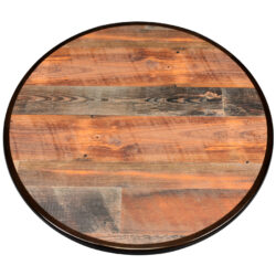 Wilsonart “Antique Cognac Pine” Laminate with Custom Stained Maple Wood Edge
