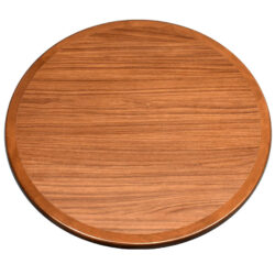 Wilsonart “Walnut Heights” Laminate with Stained Maple Wood Edge to Match