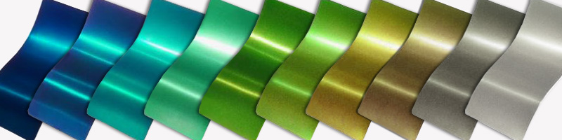 prismatic color sample