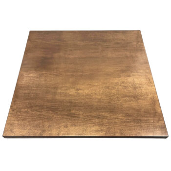 Maple Veneer Overlay with Maple Wood Edge in Custom Stain