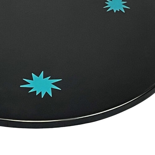 Black Painted Core with Digitally Printed Customer Supplied Artwork