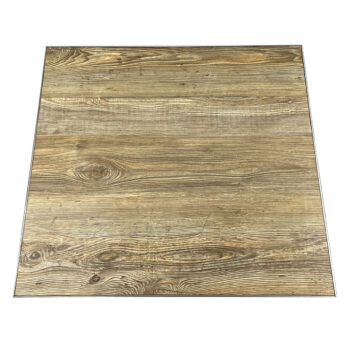 Wilsonart “Lost Pine” Laminate with Steel Edges and Black Countersunk Screws