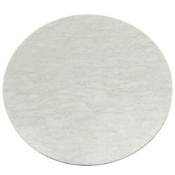 Wilsonart “White Carrara” Laminate with White T-Mold Edge
