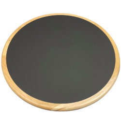 Wilsonart “Black Velvet” Traceless Laminate Inlay with Maple Wood Edge