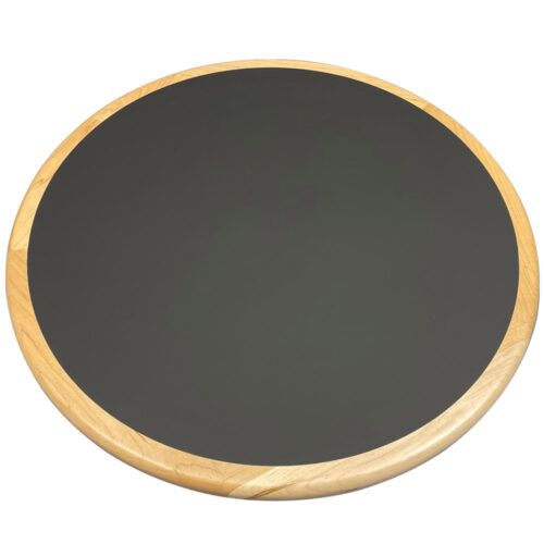 Wilsonart “Black Velvet” Traceless Laminate Inlay with Maple Wood Edge
