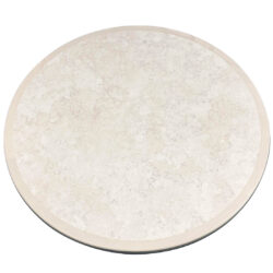 Wilsonart “Hebron White” Laminate Inlay with Custom Stained to Match Maple Wood Edge - 3358