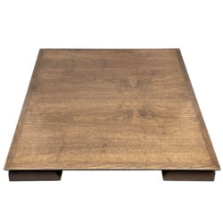 Ash Drop-Leaf with Knife Edge Profile and Custom Stain