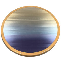 Moz Metals #425 “Coarse Blendz” Inlay with Custom Stained Maple Wood Edge