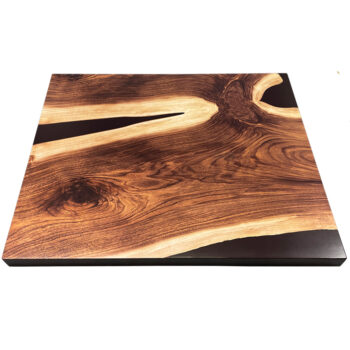 Custom Digital Print with Wood Edge Stained to Match #3991