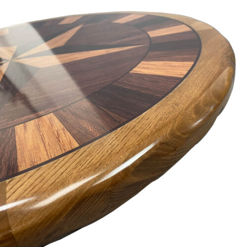Custom Digital Print with 2" Wide Custom Rustic Wood Edge